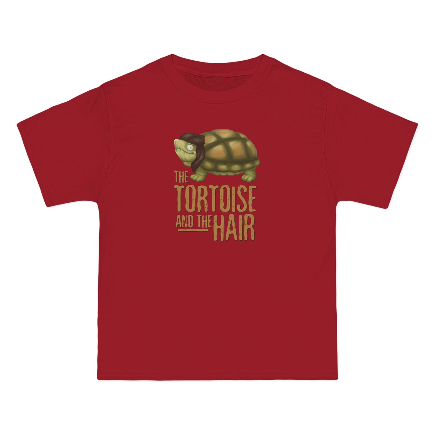 The Tortoise And The Hair - Men's Heavyweight T-Shirt