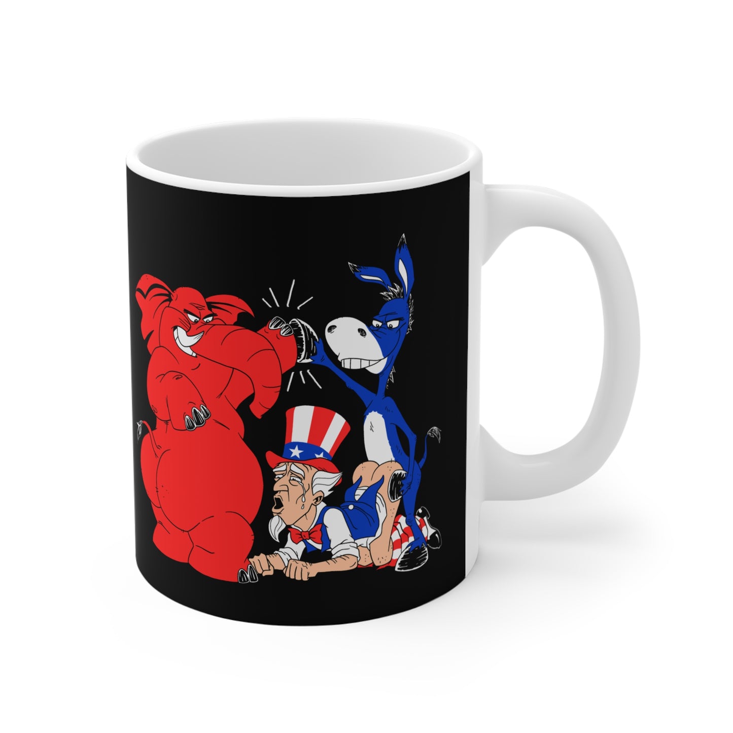 The Truth About Politics (Uncle Sam Tag-team) - Mug