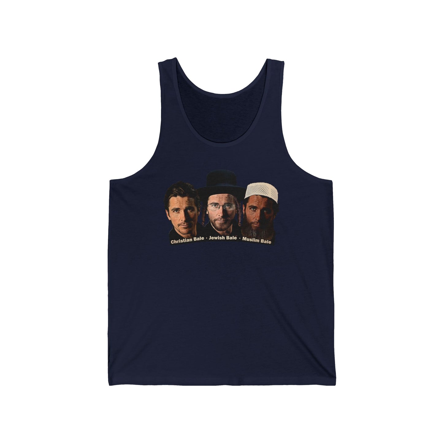 Christian Bale - Jewish Bale - Muslim Bale - Unisex Tank