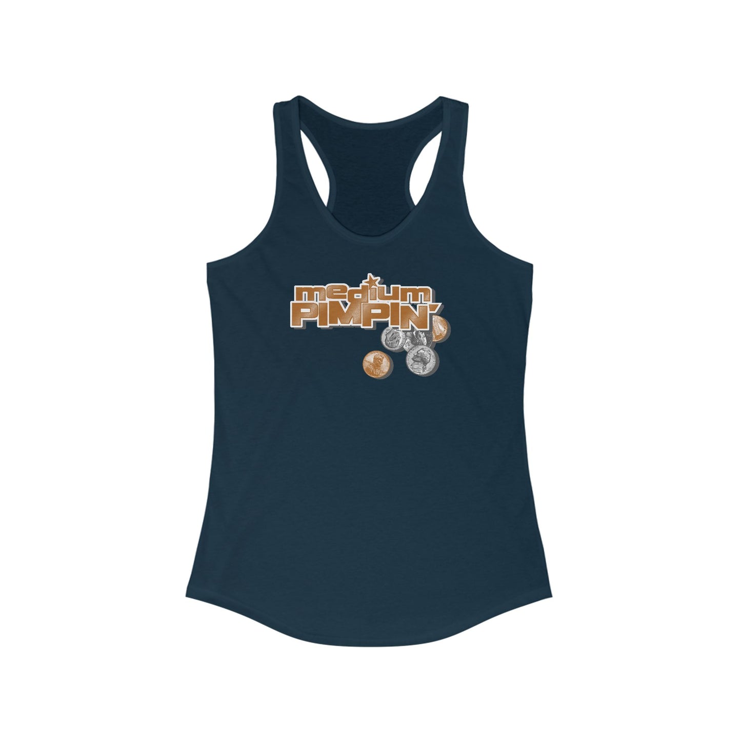 Medium Pimpin - Women’s Racerback Tank