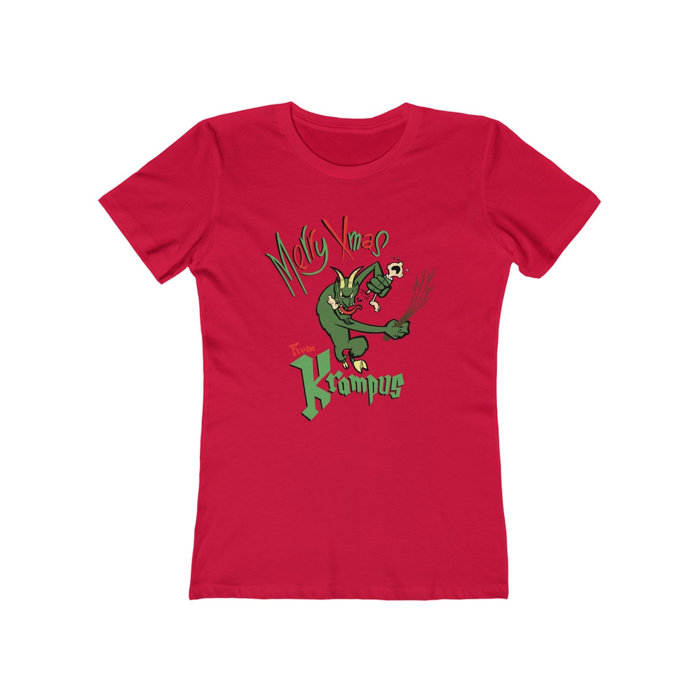 Merry Xmas From Krampus - Women’s T-Shirt