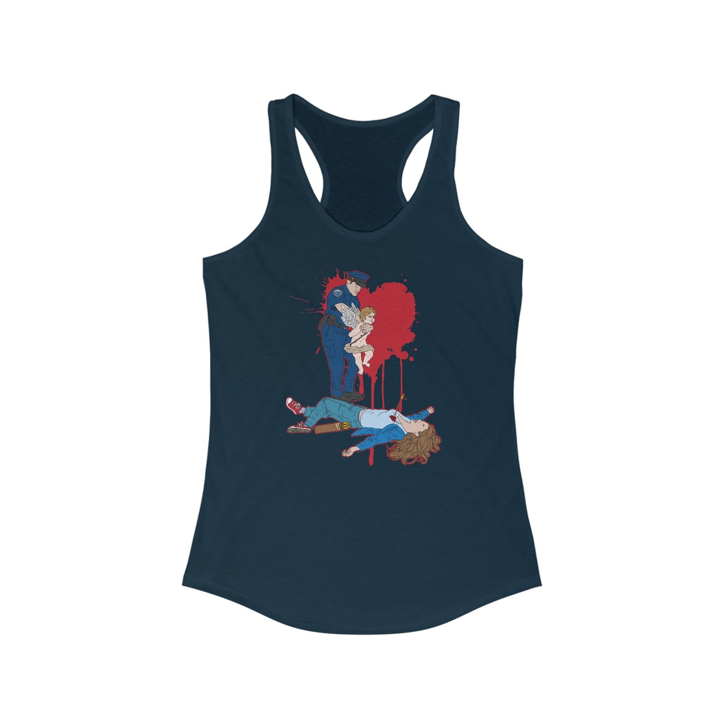 Death By Cupid - Women’s Racerback Tank