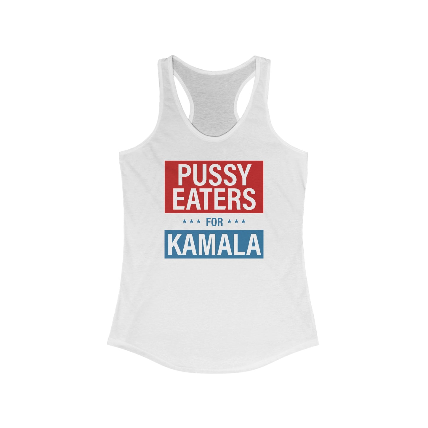 Pussy Eaters For Kamala - Women's Racerback Tank