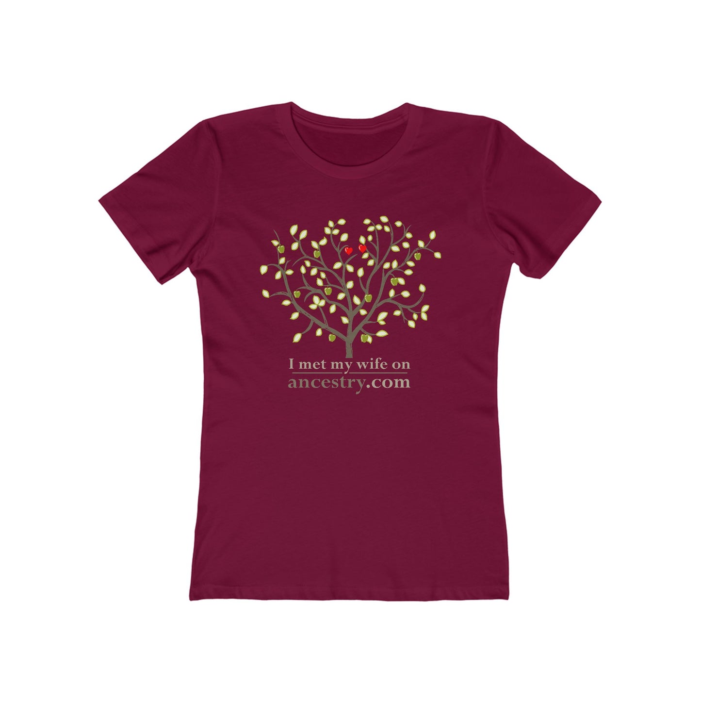 I Met My Wife On Ancestry.Com - Women’s T-Shirt