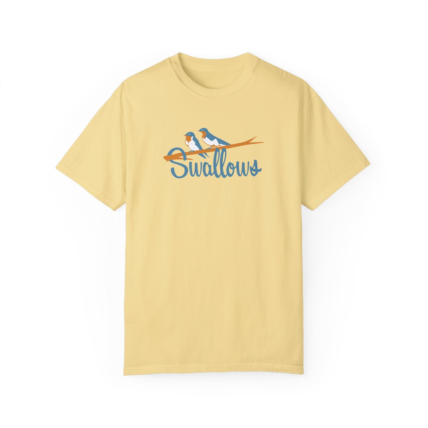 Swallows - Men's Heavyweight Garment-Dyed T-Shirt