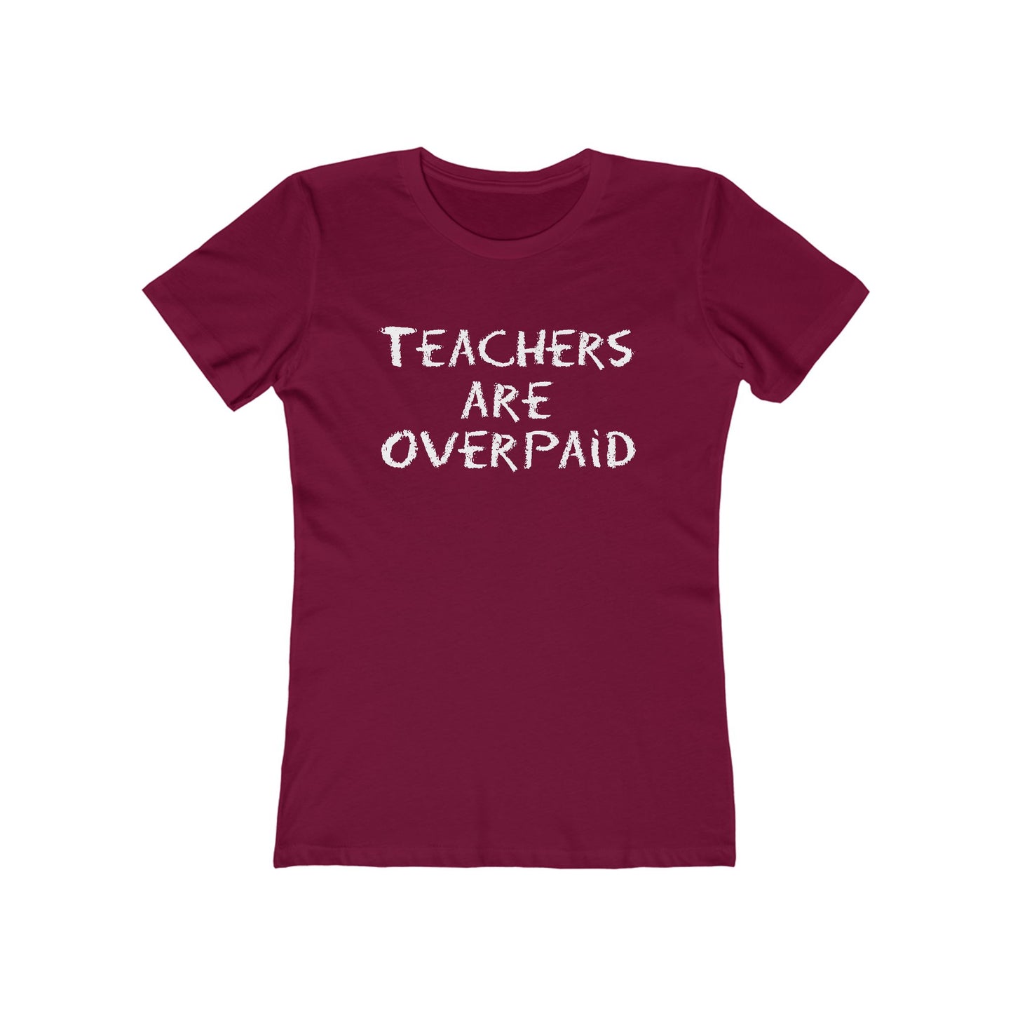 Teachers Are Overpaid - Women's T-Shirt