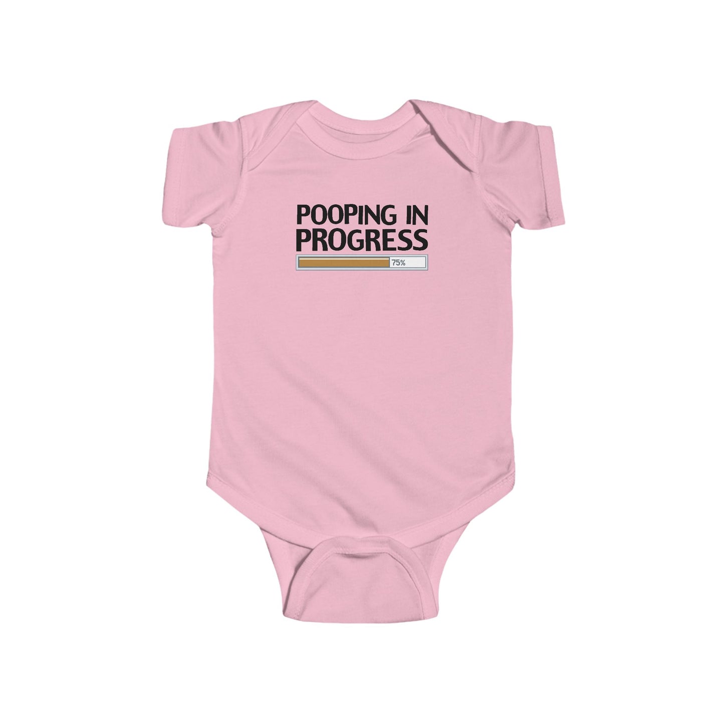 Pooping In Progress - Baby Onesie