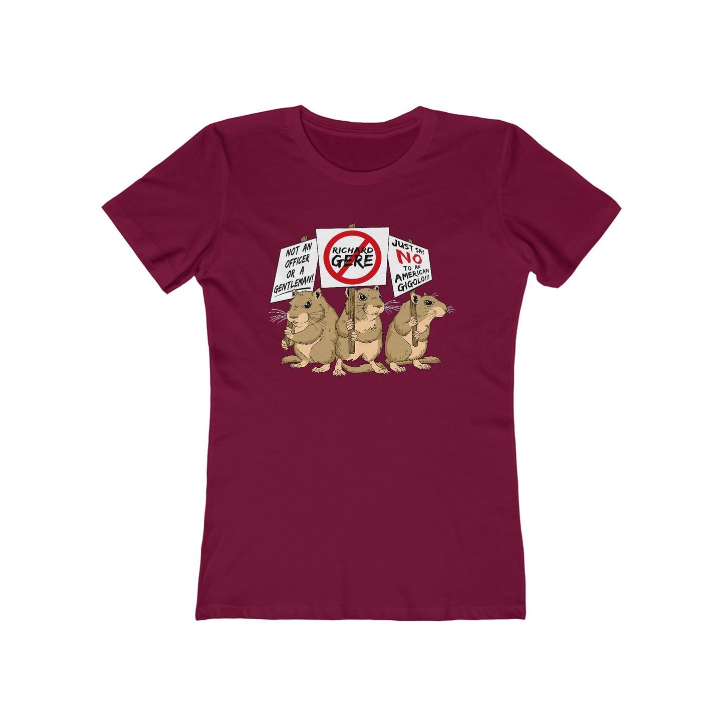Gerbil Protest (Richard Gere) - Women’s T-Shirt