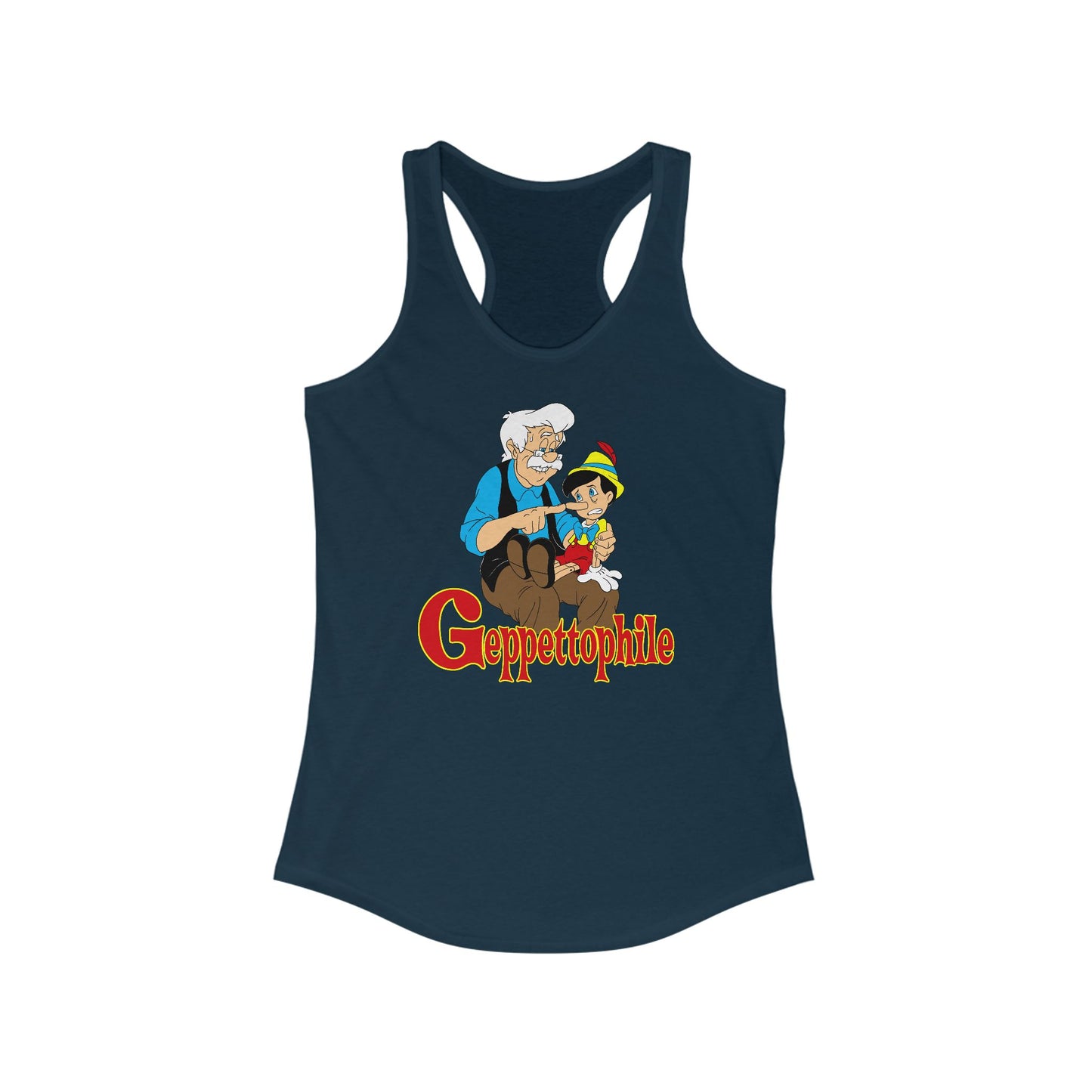 Geppettophile - Women’s Racerback Tank