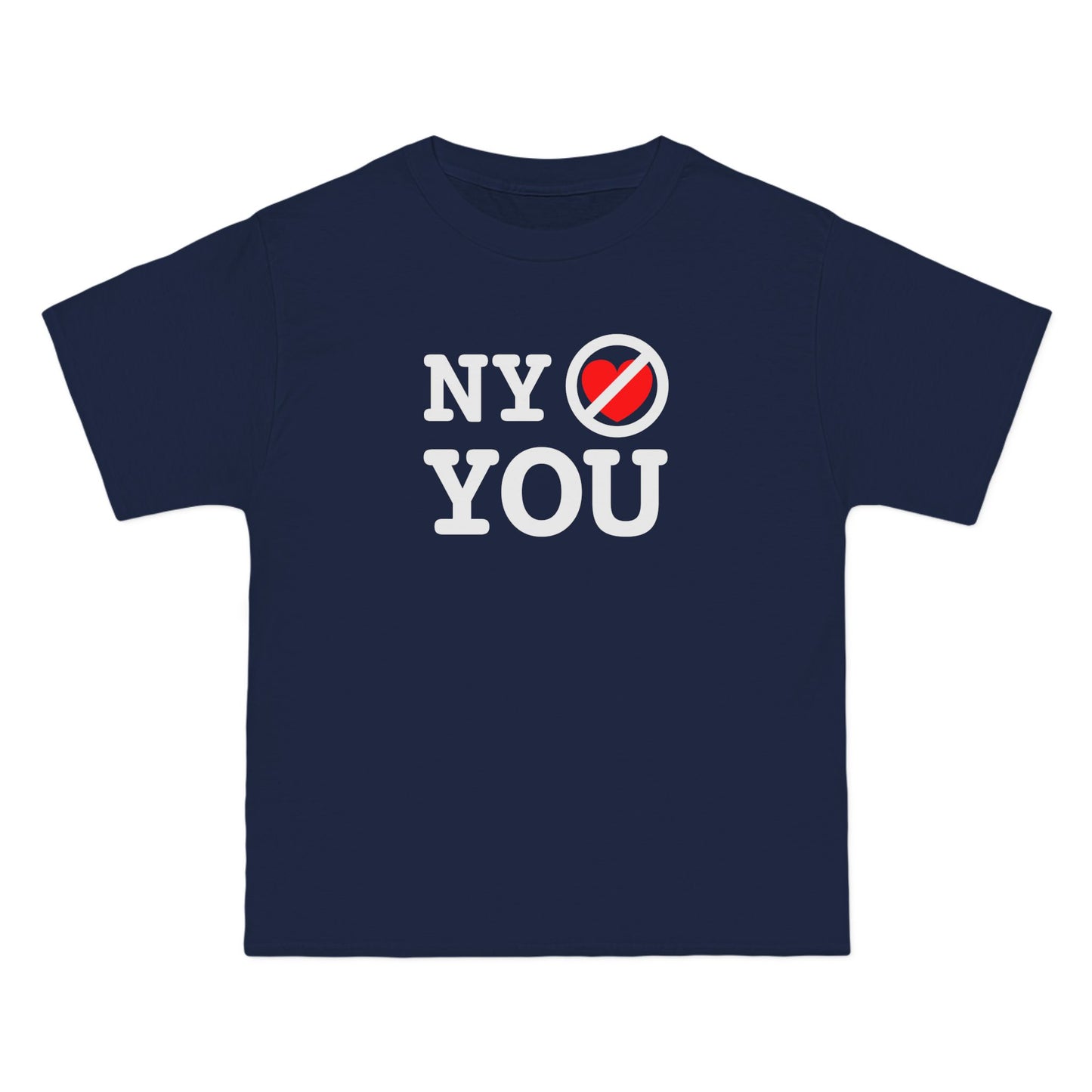 NY Doesn't Love You - Men's Heavyweight T-Shirt