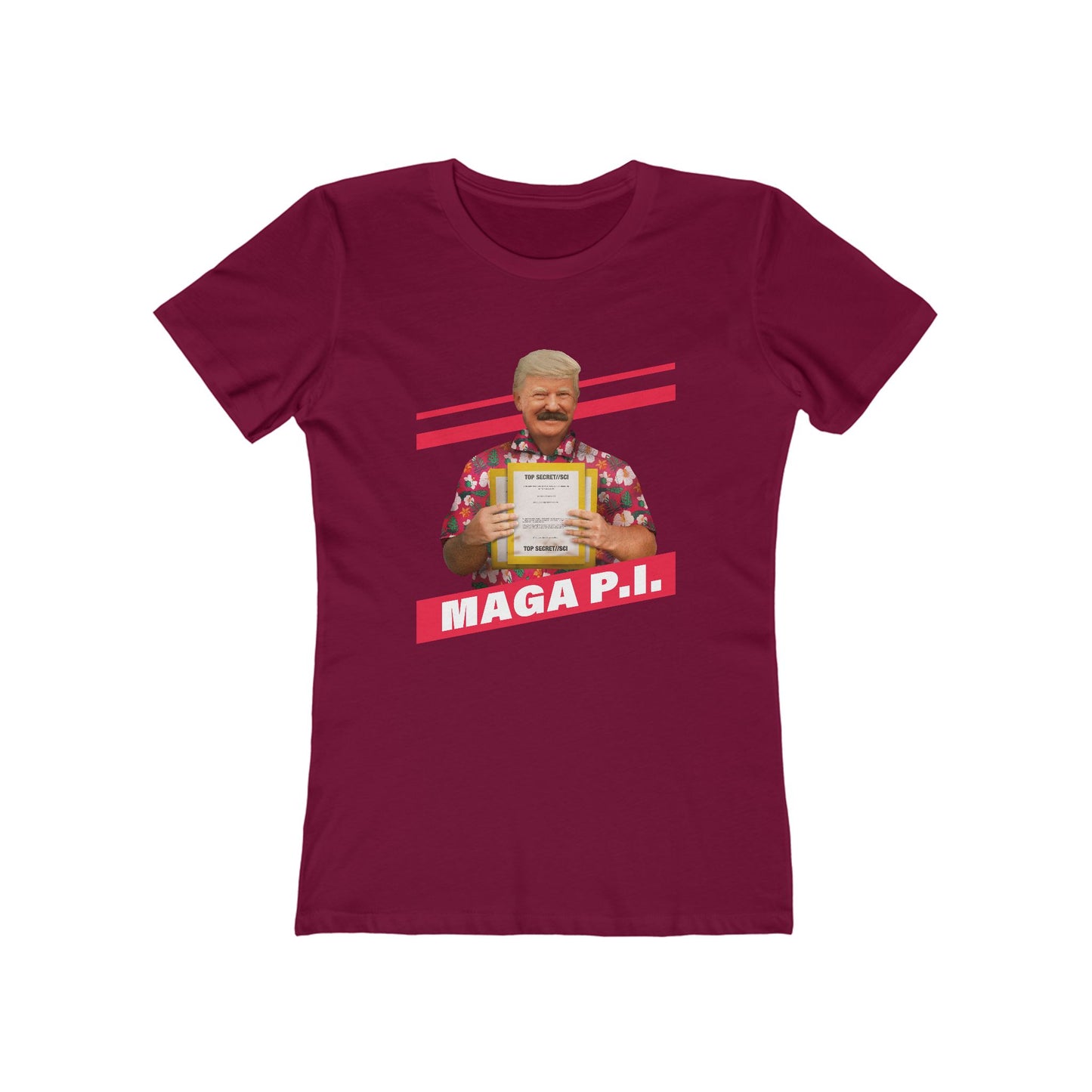 Maga P.I. (Donald Trump) - Women's T-Shirt
