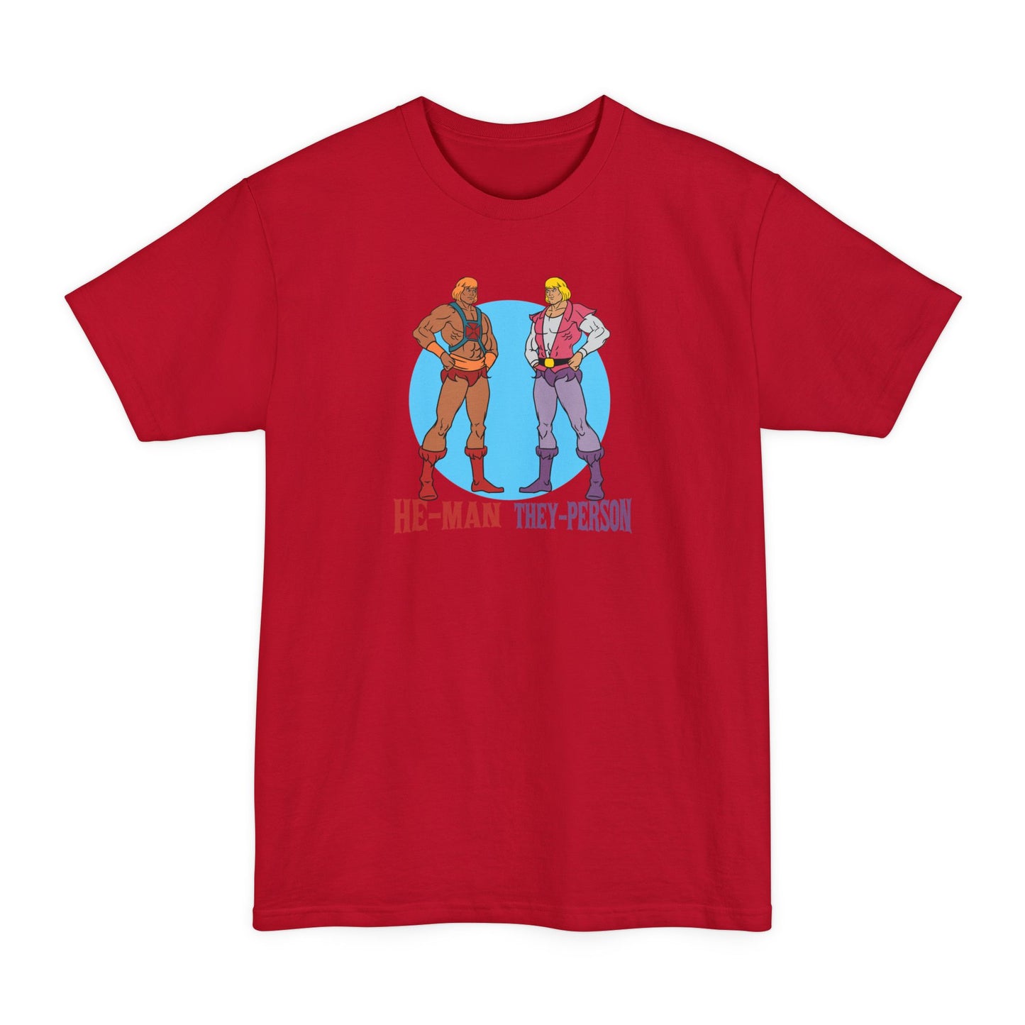 He-Man They-Person - Men's Tall T-Shirt