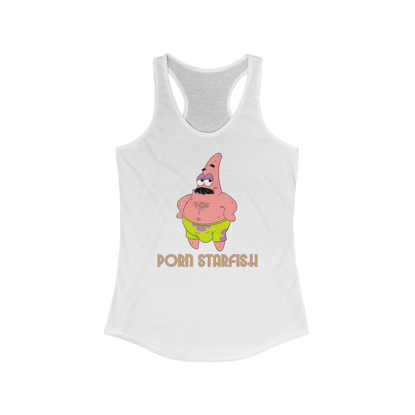 Porn Starfish - Women's Racerback Tank