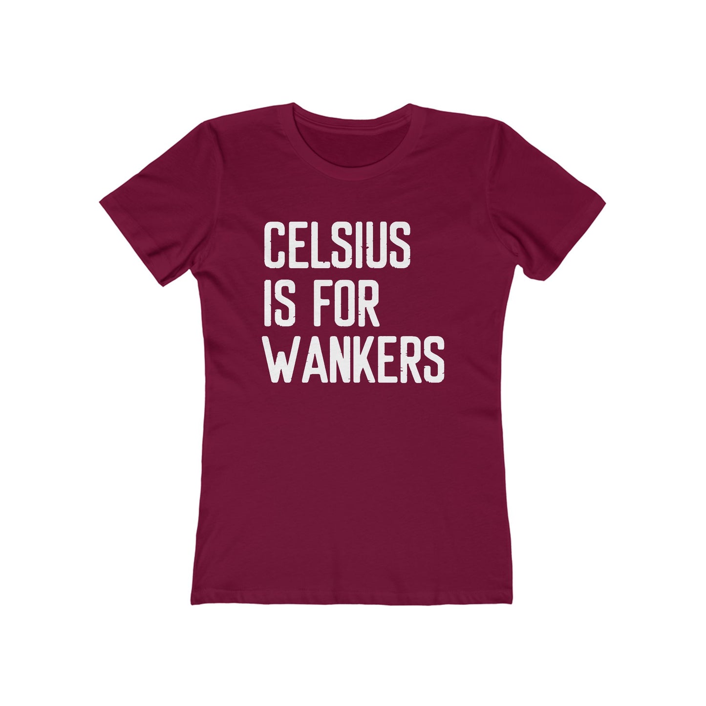 Celsius Is For Wankers - Women's T-Shirt