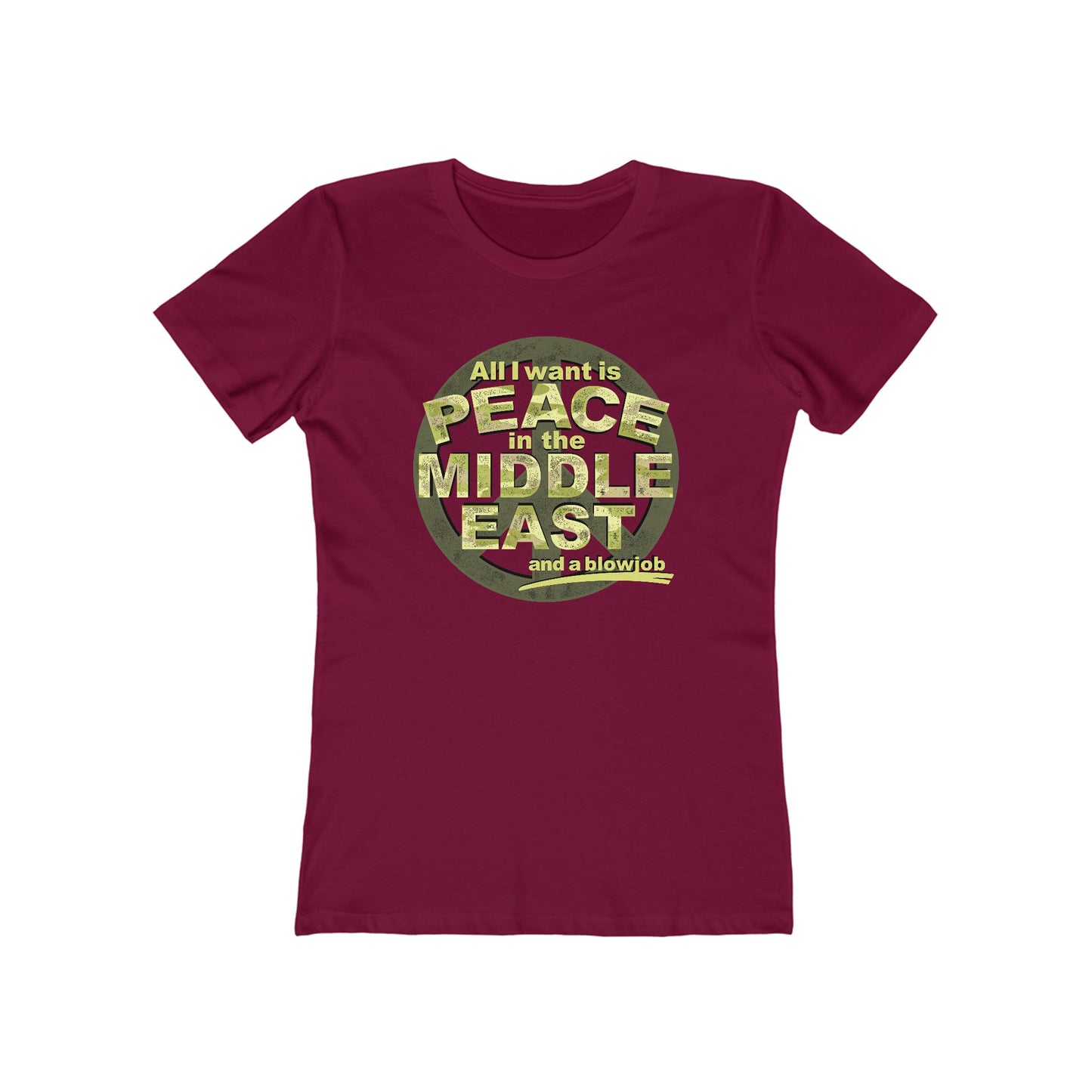 Black Is Beautiful (Black Is The Name Of My Huge White Cock) - Women’s T-Shirt