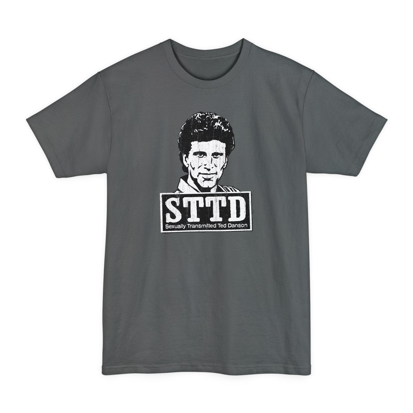 STTD - Sexually Transmitted Ted Danson - Men's Tall T-Shirt