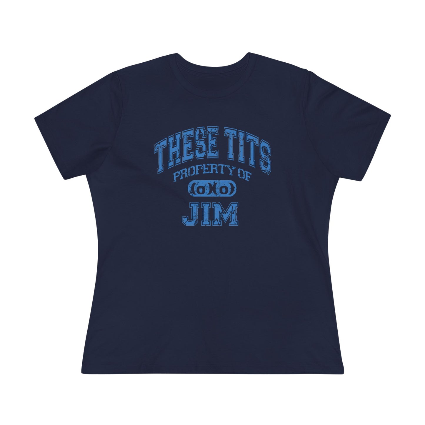 These Tits Property Of (Name) - Women's T-Shirt