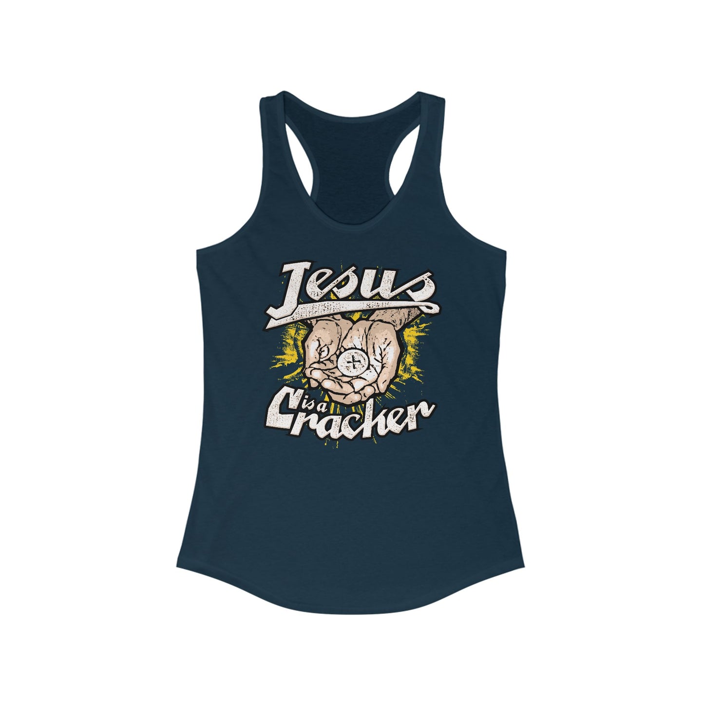 Jesus Is A Cracker - Women's Racerback Tank