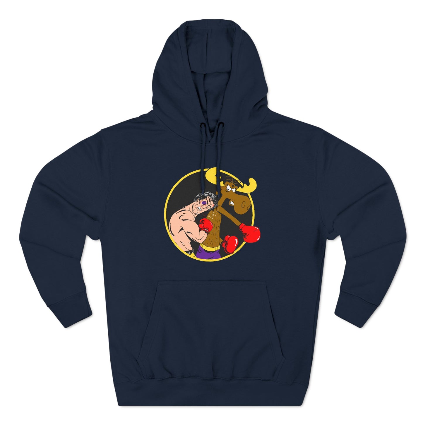Rocky Vs Bullwinkle - Hoodie