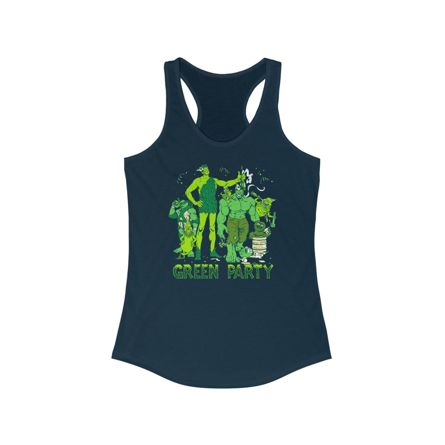 Green Party - Women's Racerback Tank