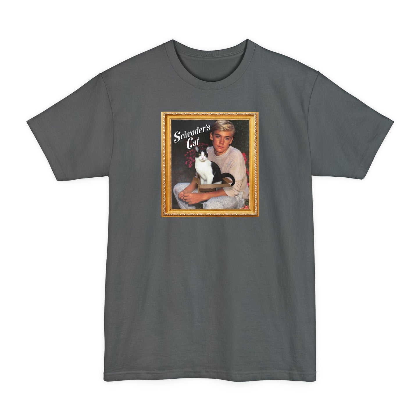 Schroder's Cat - Men's Tall T-Shirt