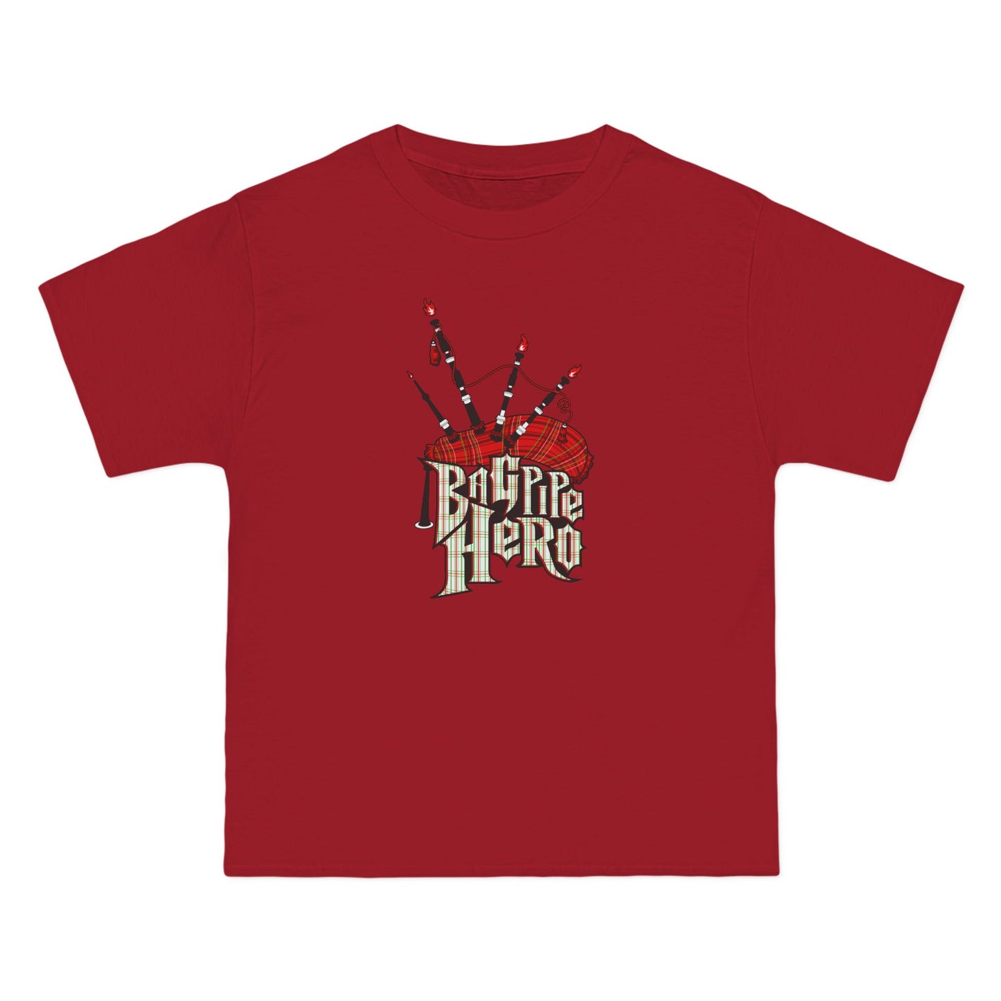 Bagpipe Hero - Men's Heavyweight T-Shirt