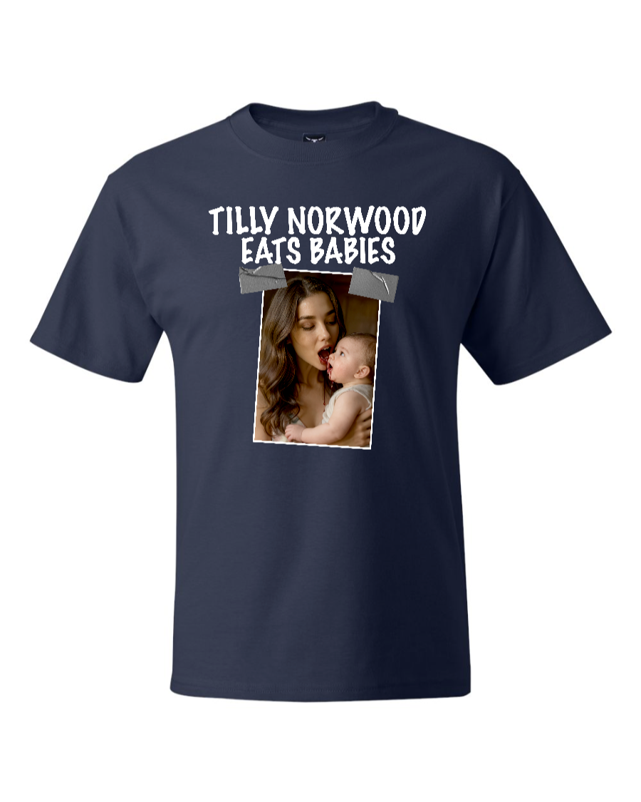 Tilly Norwood (Customizable) - Men's Heavyweight T-Shirt