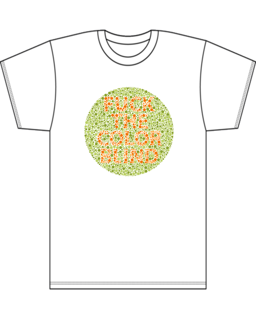 Fuck The Colorblind - Men's Tall T-Shirt