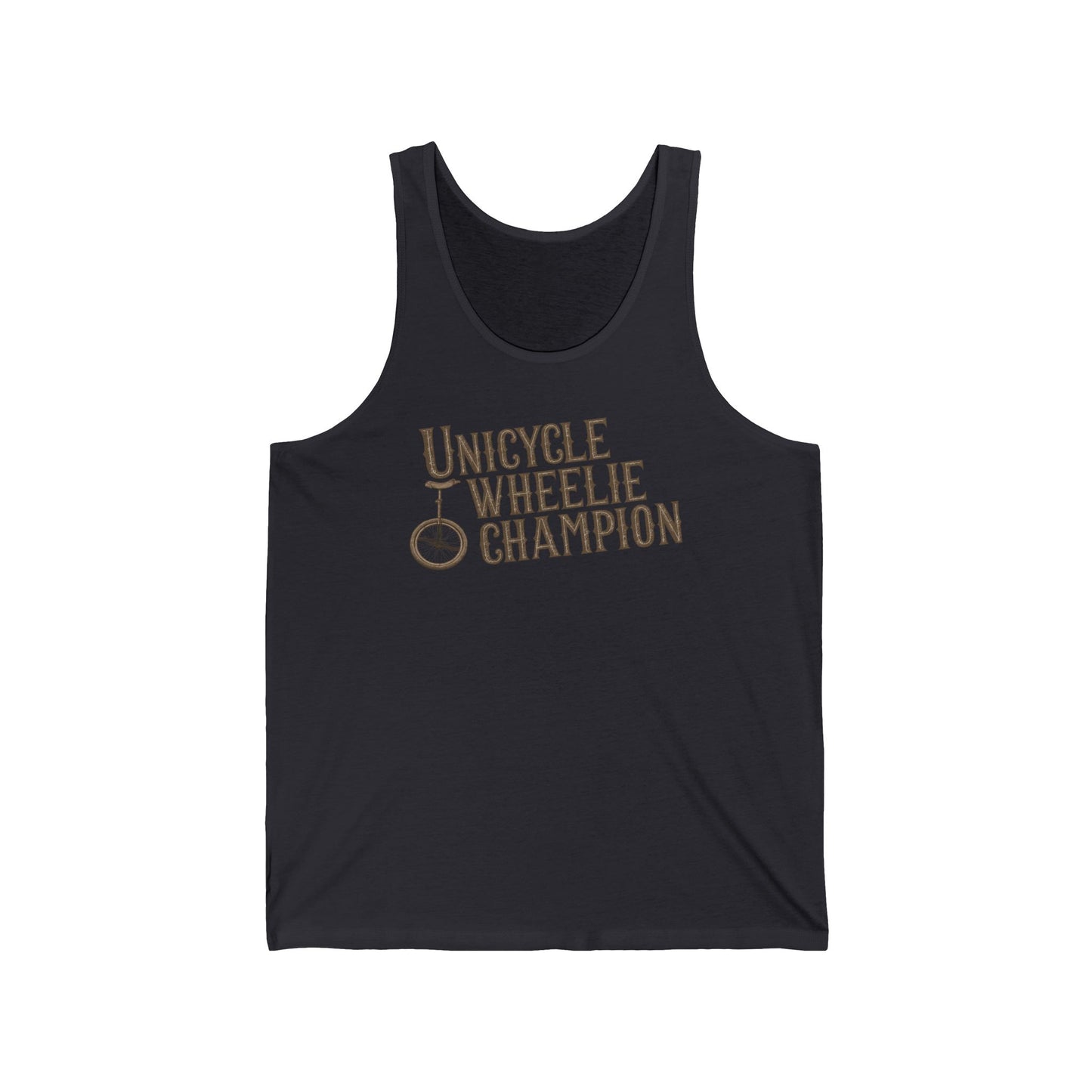 Unicycle Wheelie Champion - Unisex Tank