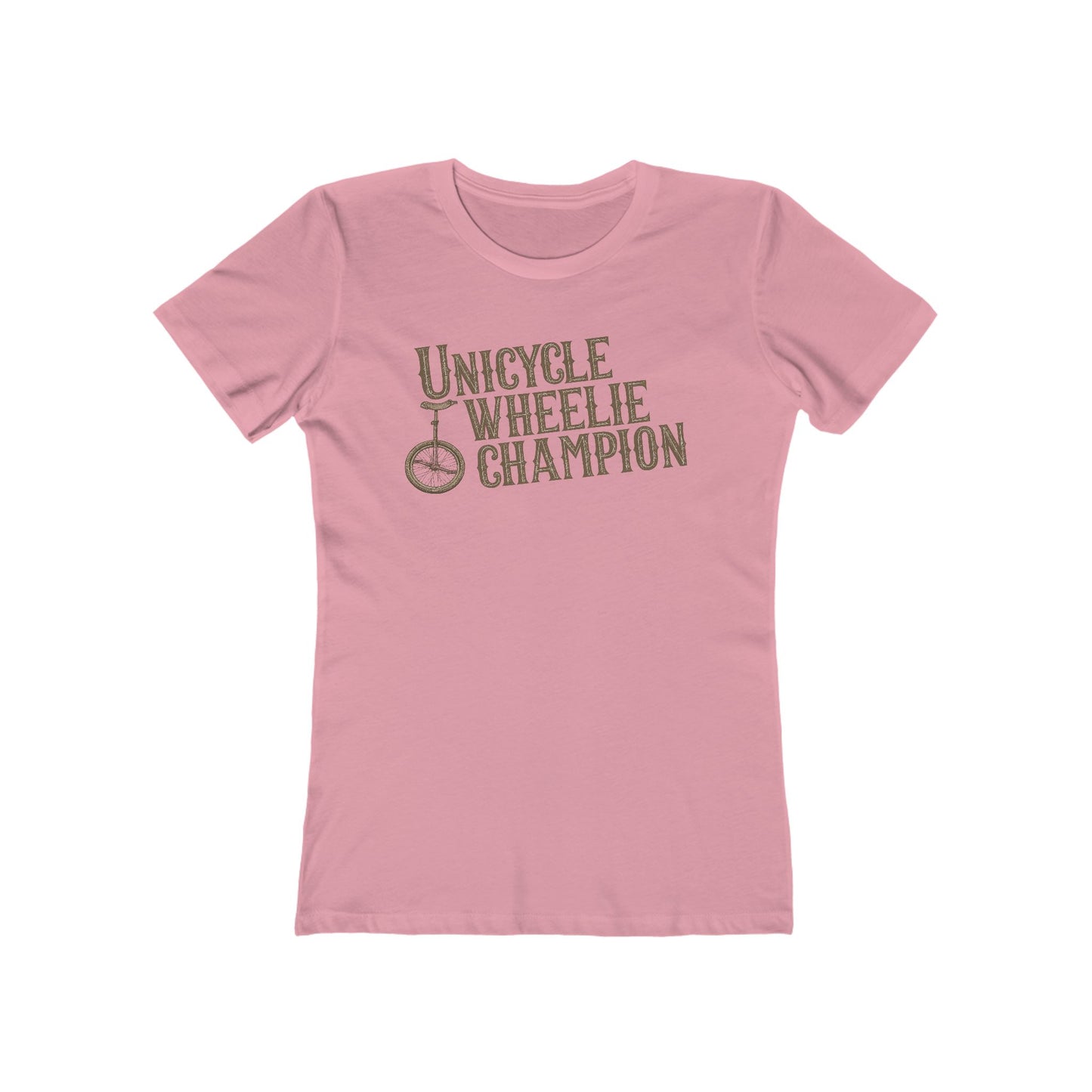 Unicycle Wheelie Champion - Women’s T-Shirt