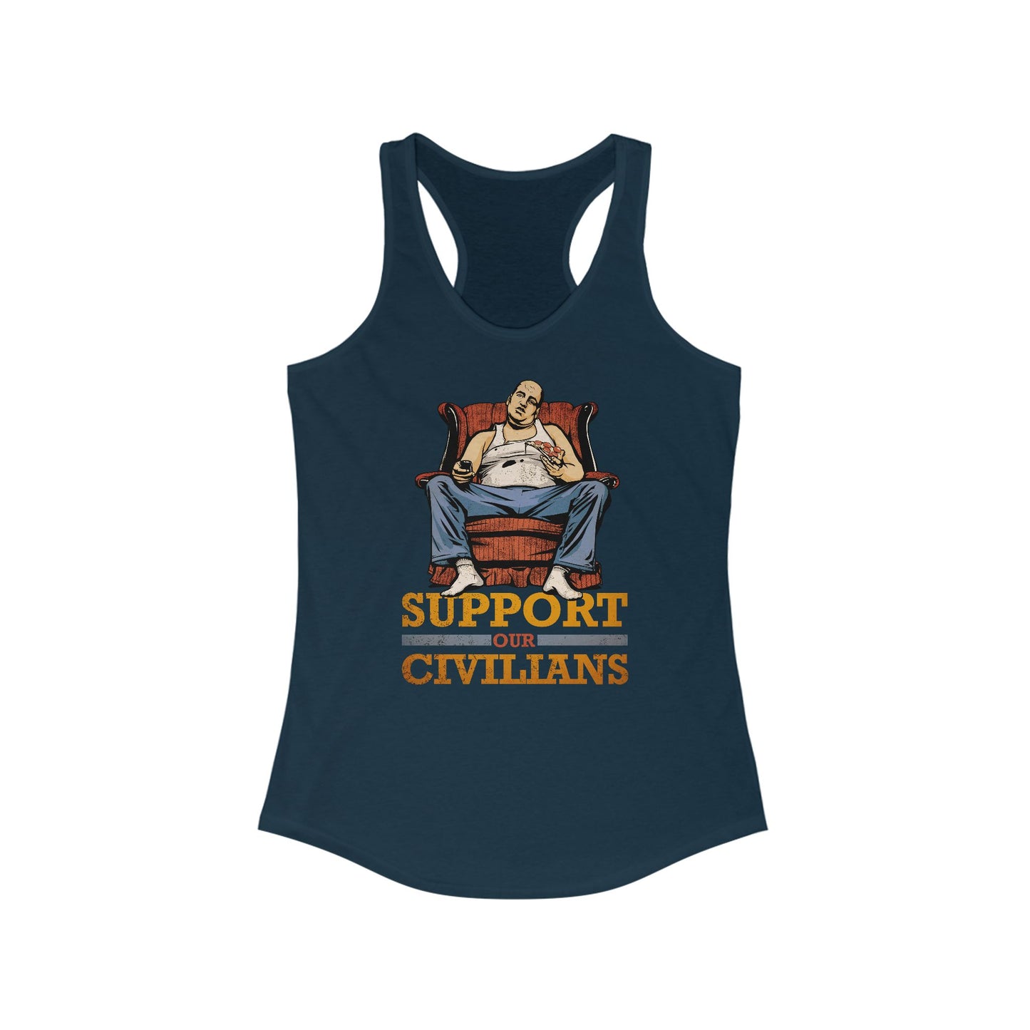 Support Our Civilians - Women's Racerback Tank