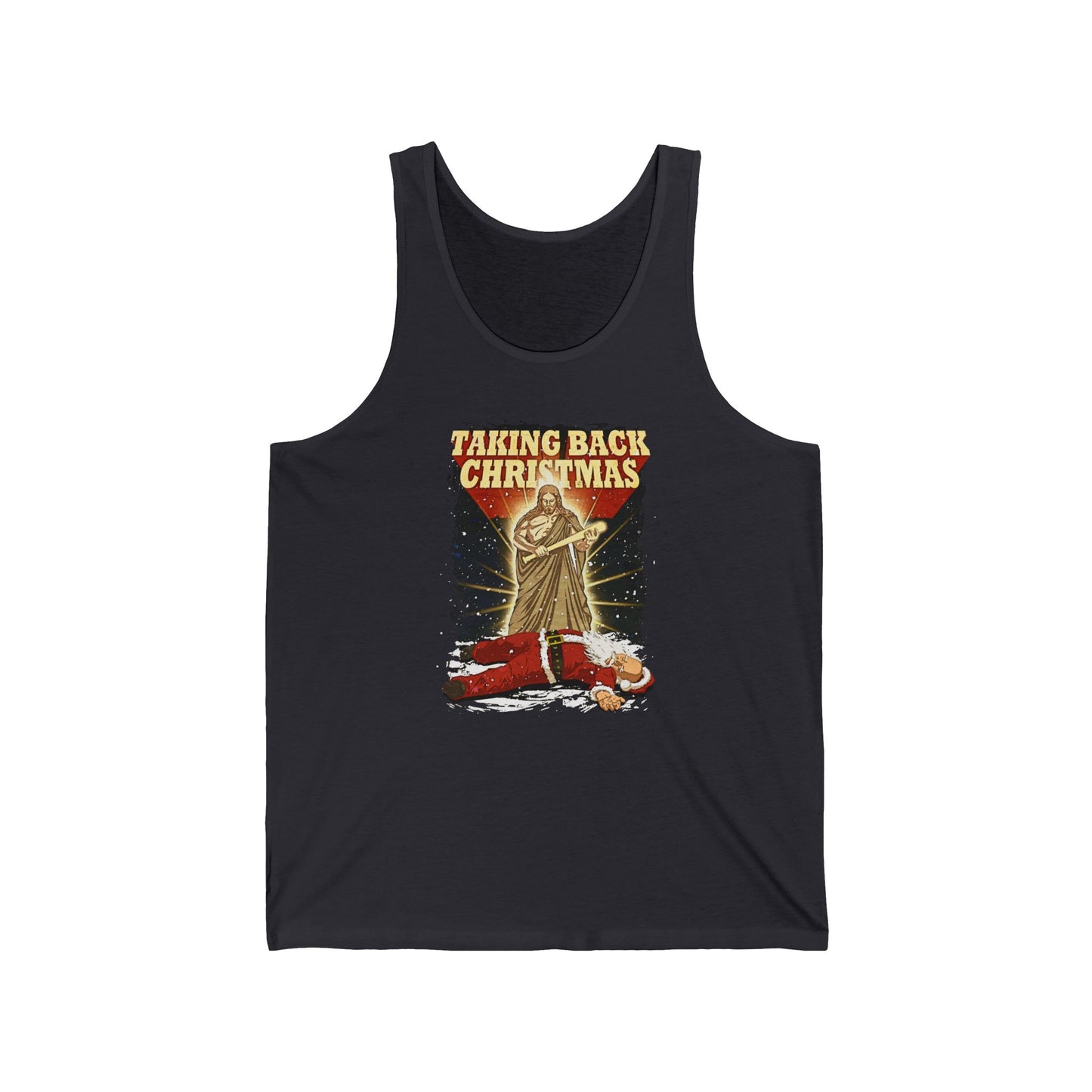 Taking Back Christmas (Jesus Vs. Santa) - Unisex Tank