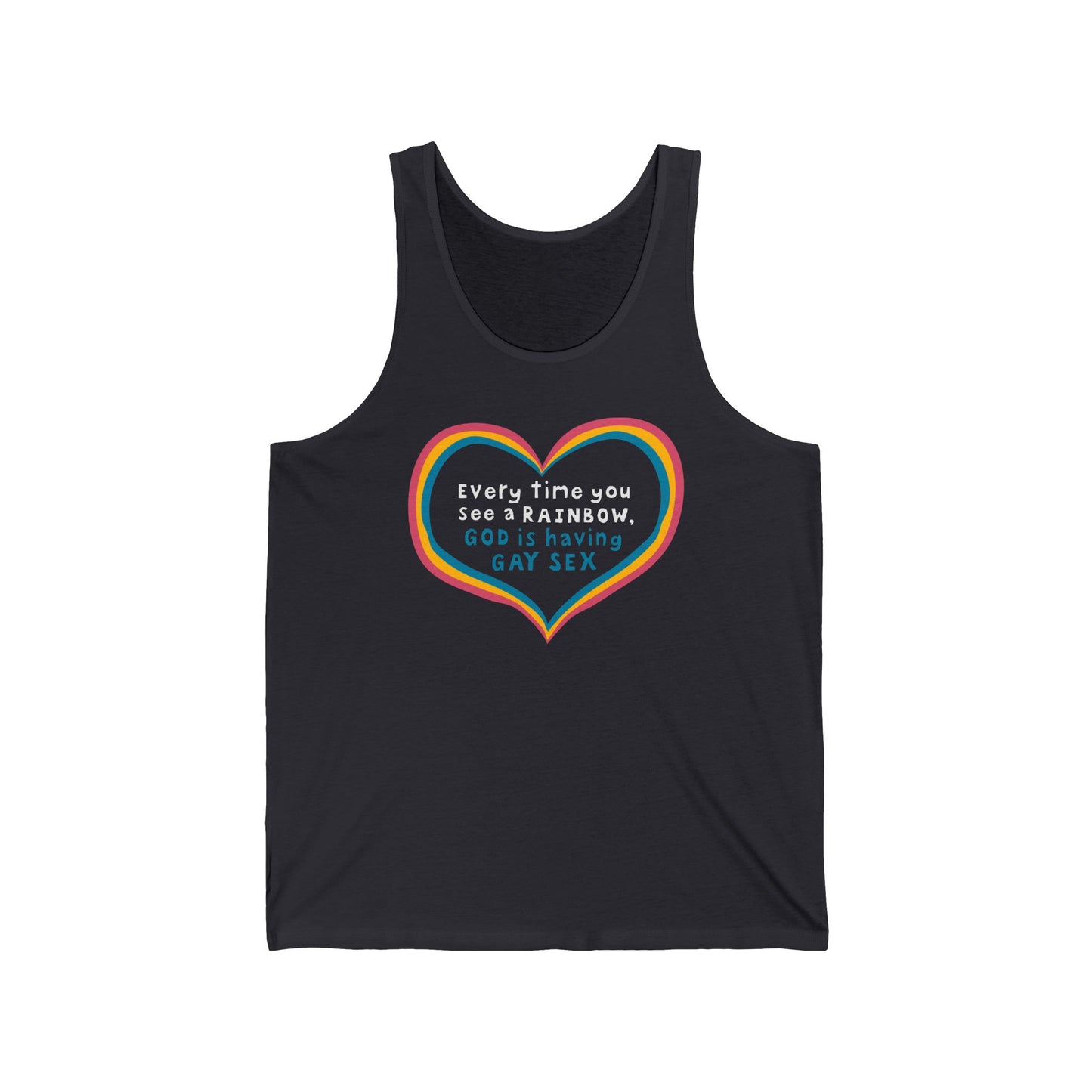 Every Time You See A Rainbow - Unisex Tank