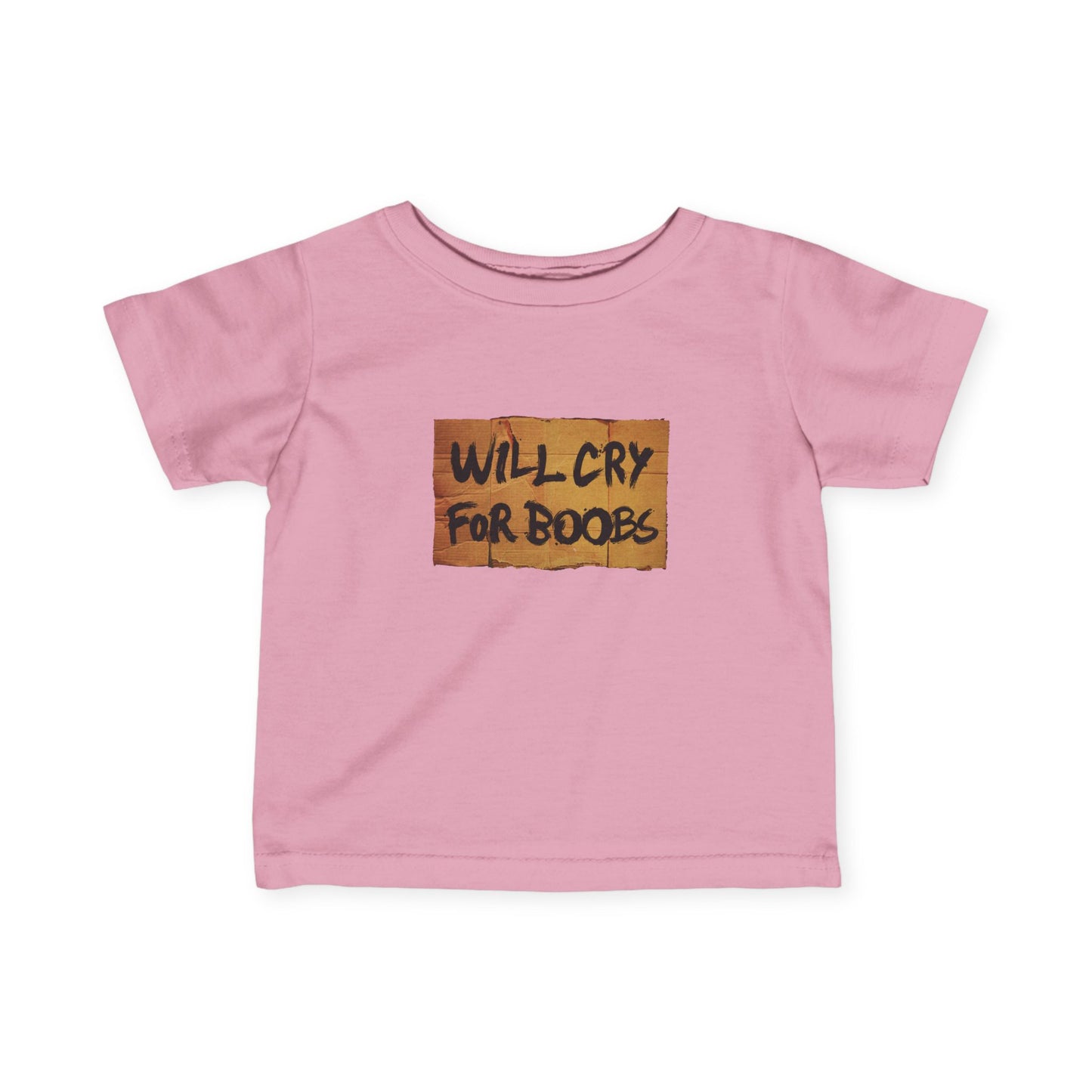 Will Cry For Boobs - Baby T-Shirt