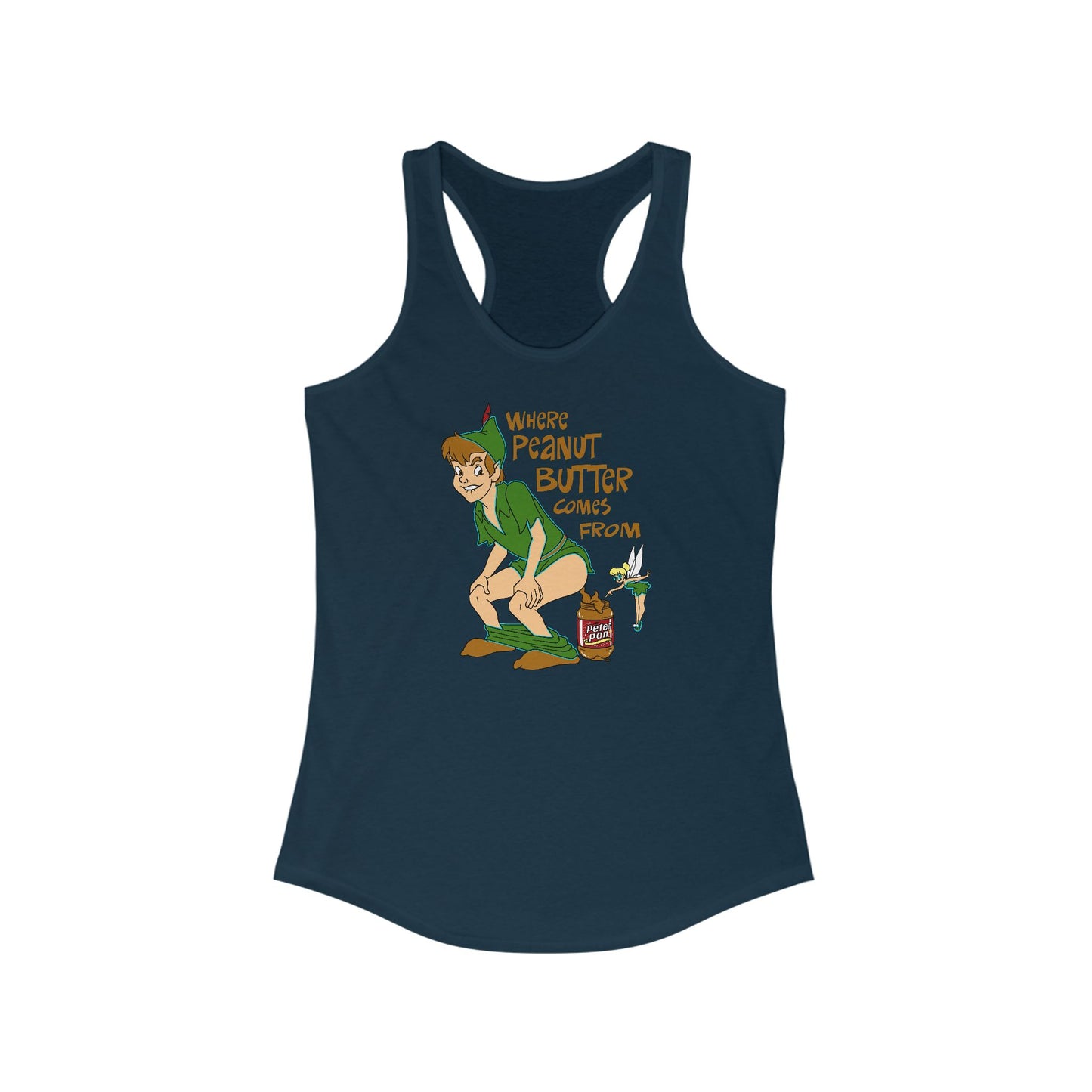 Where Peanut Butter Comes From - Women's Racerback Tank