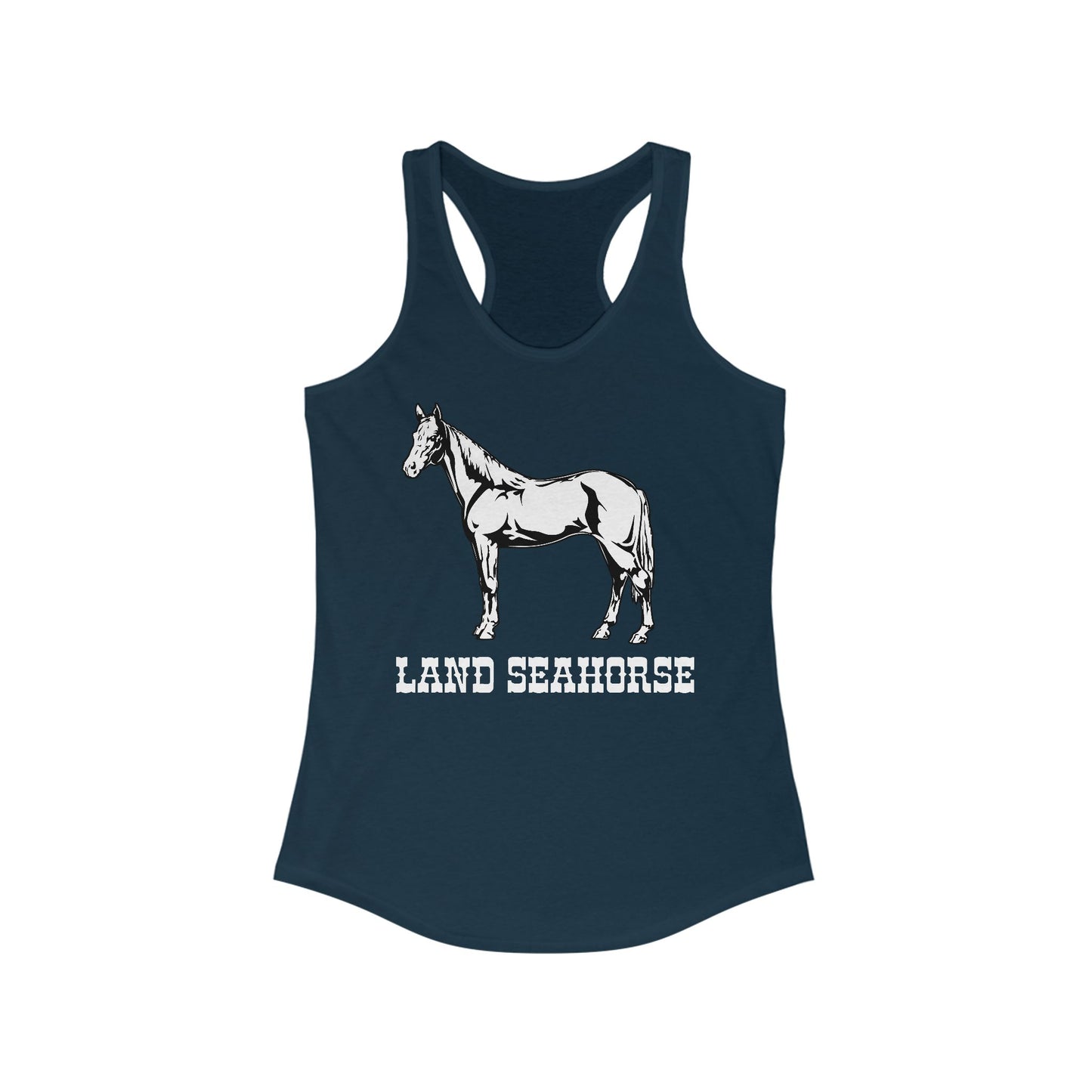 Land Seahorse - Women's Racerback Tank