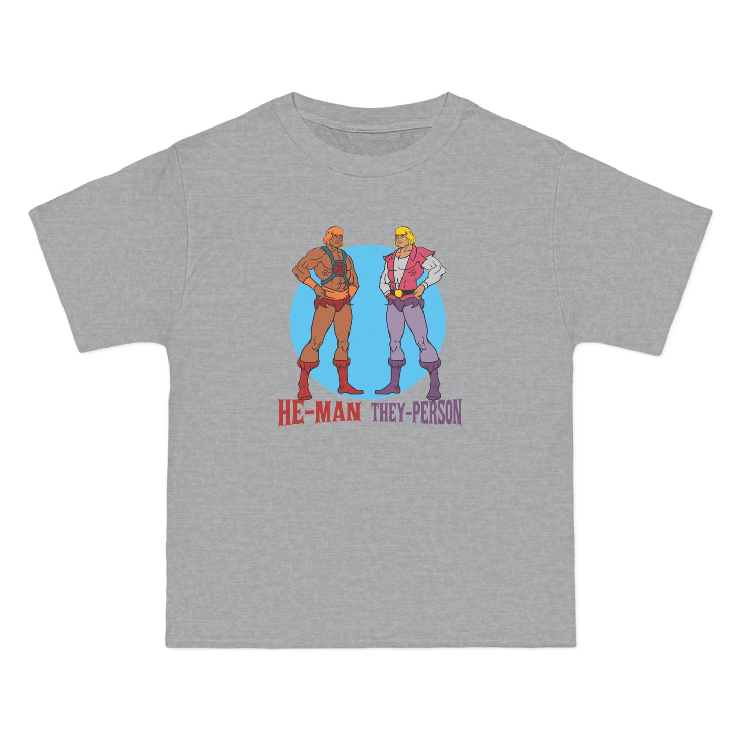 He-Man They-Person - Men's Heavyweight T-Shirt
