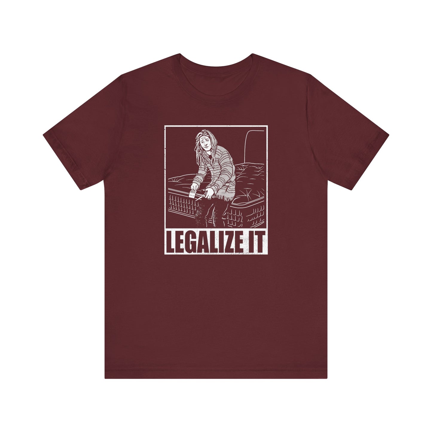 Legalize It (Do Not Remove) - Men's T-Shirt