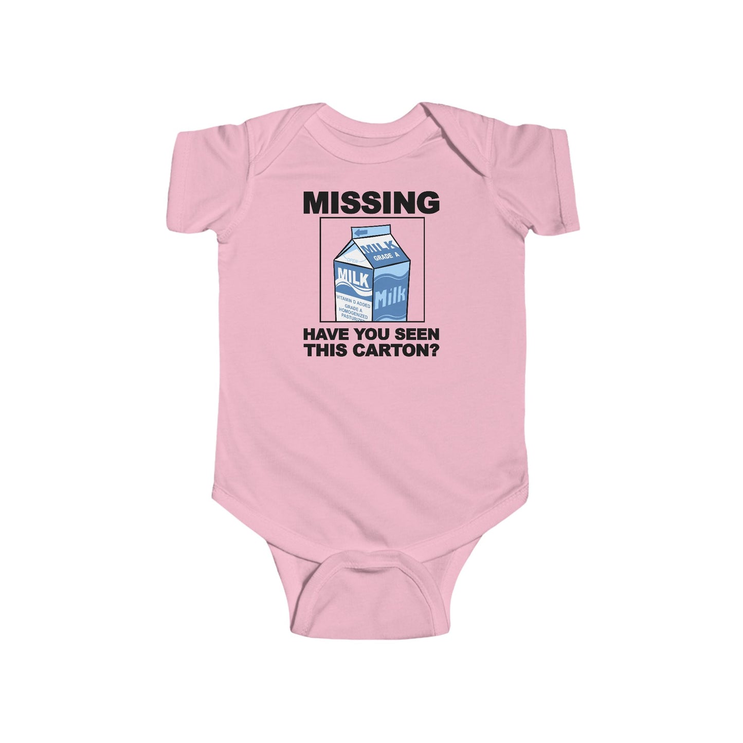 Missing - Have You Seen This Carton? - Baby Onesie