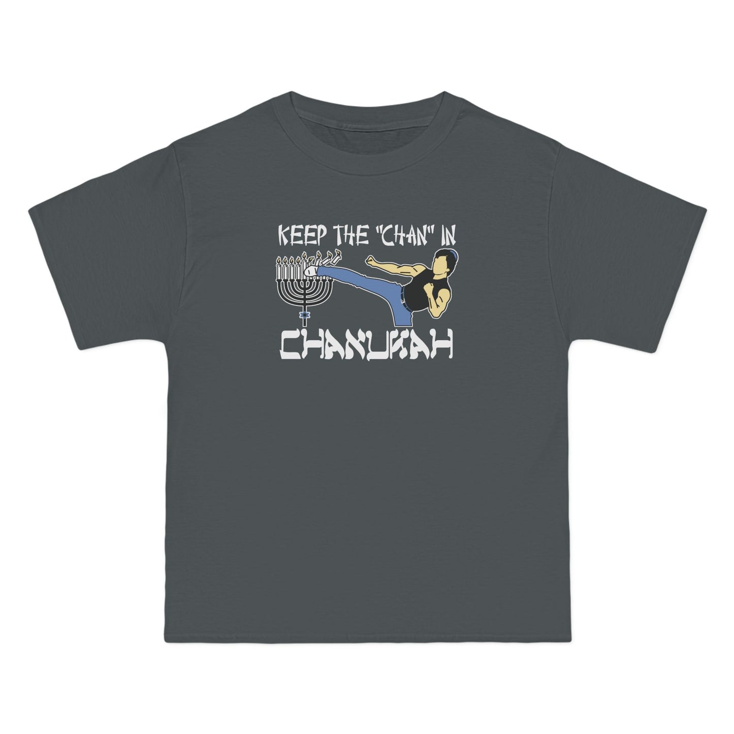 Keep The Chan In Chanukah - Men's Heavyweight T-Shirt