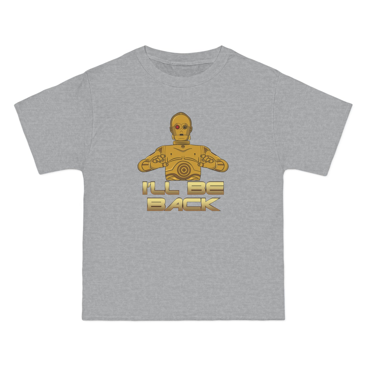 I'll Be Back (C-3Po) - Men's Heavyweight T-Shirt