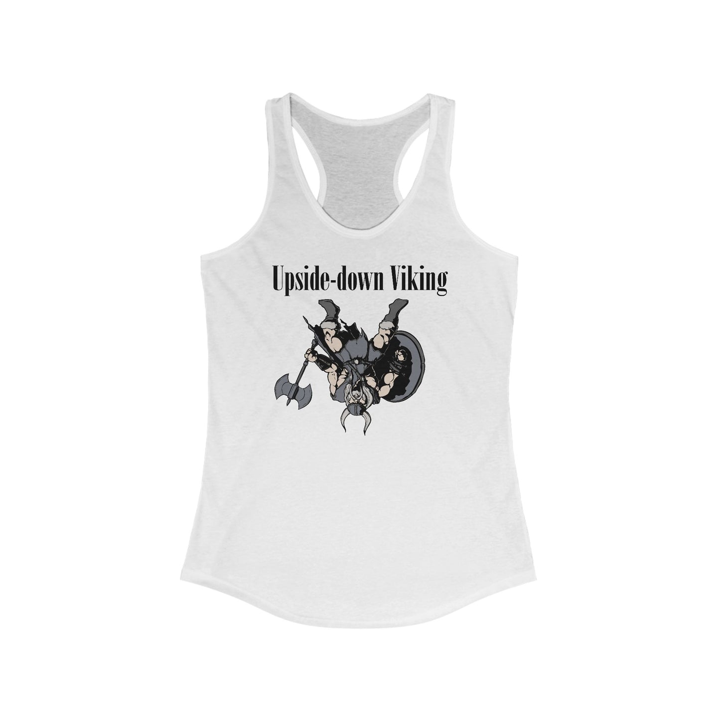 Upside-Down Viking - Women's Racerback Tank