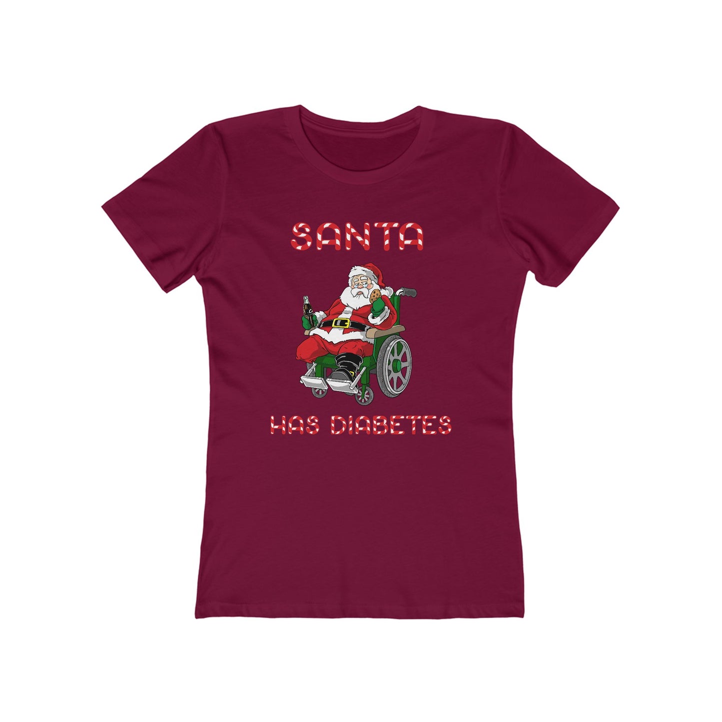 Santa Has Diabetes - Women’s T-Shirt