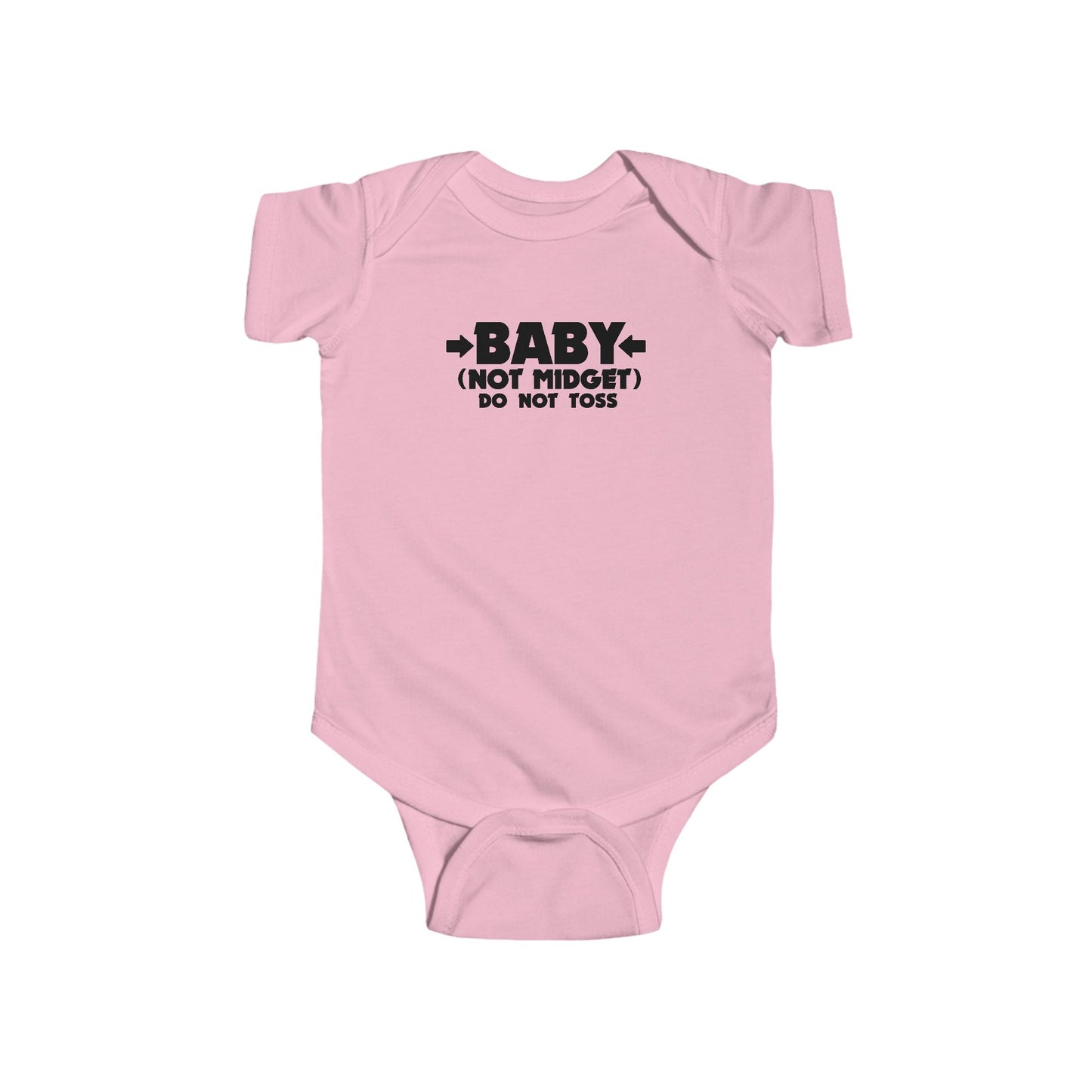Baby - Not Midget (Do Not Toss) - Baby Onesie