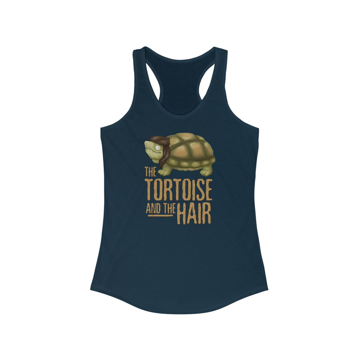 The Tortoise And The Hair - Women's Racerback Tank