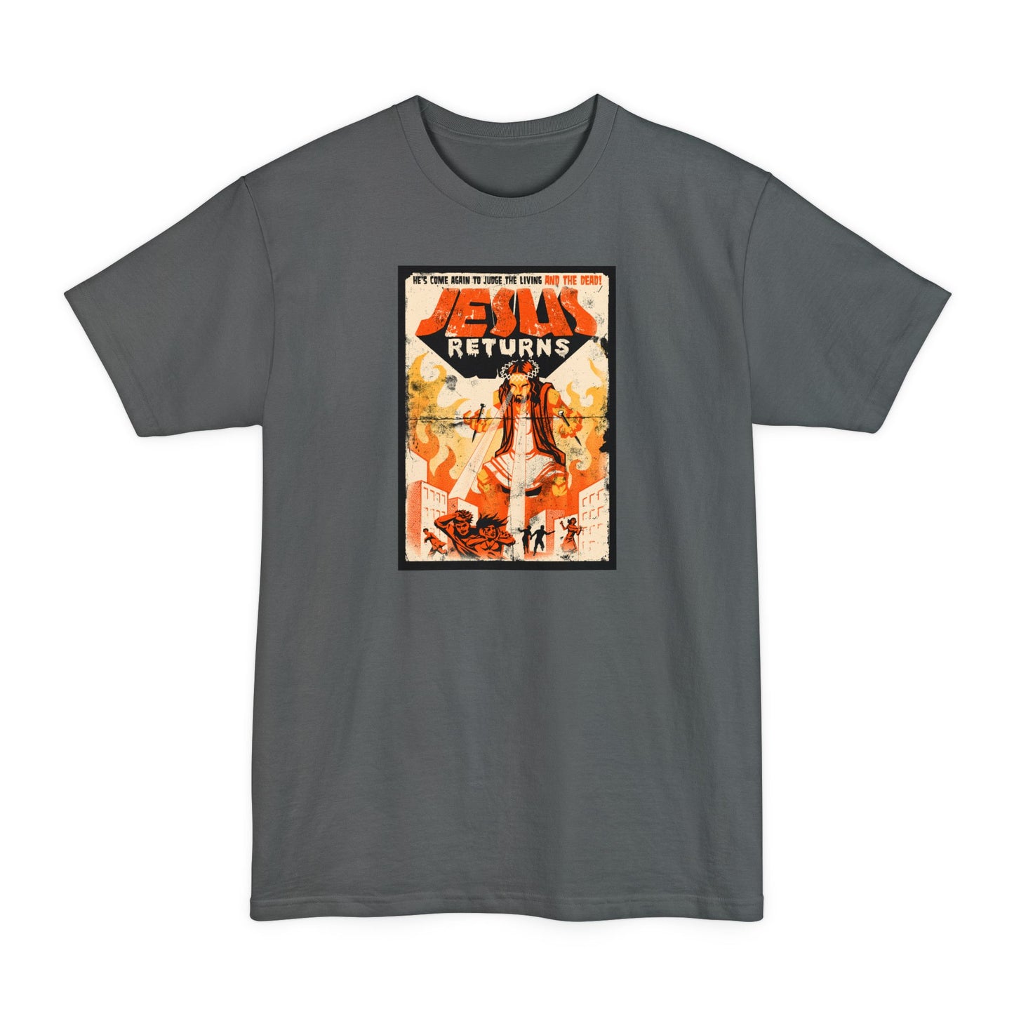 Jesus Returns - Men's Tall T-Shirt