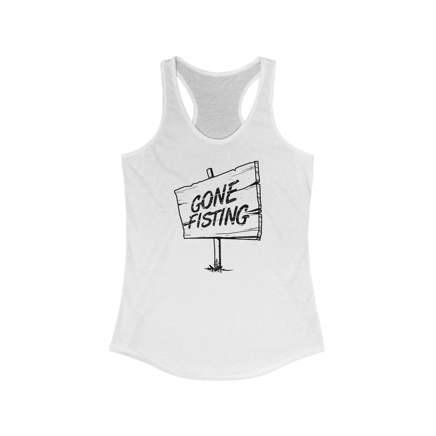 Gone Fisting - Women's Racerback Tank