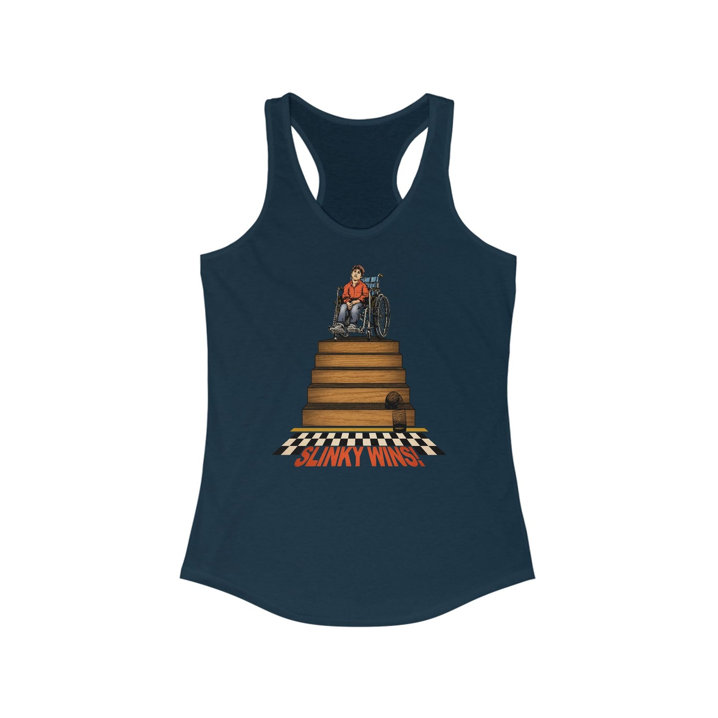 Slinky Wins! -Women's Racerback Tank