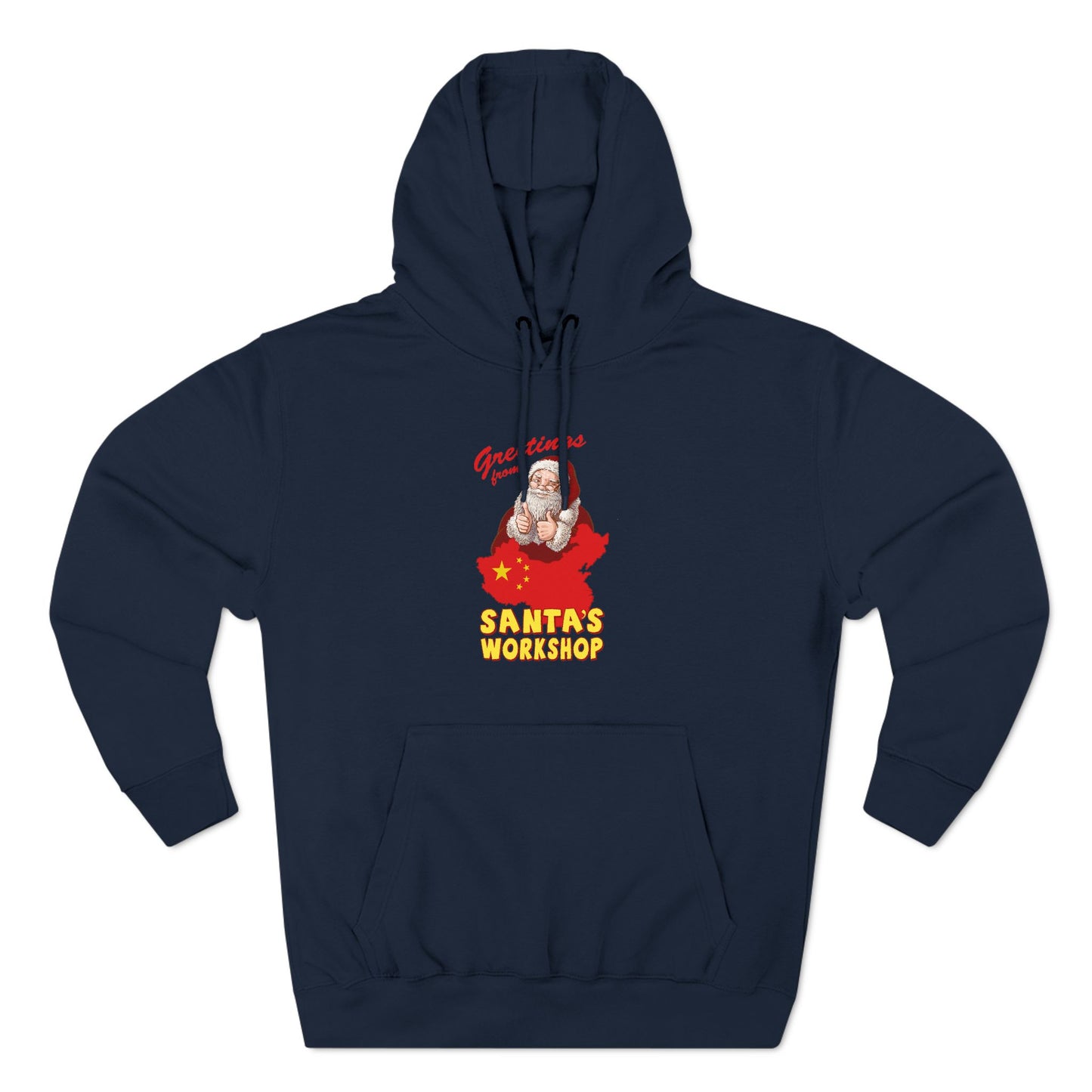 Greetings From Santa's Workshop (China) - Hoodie