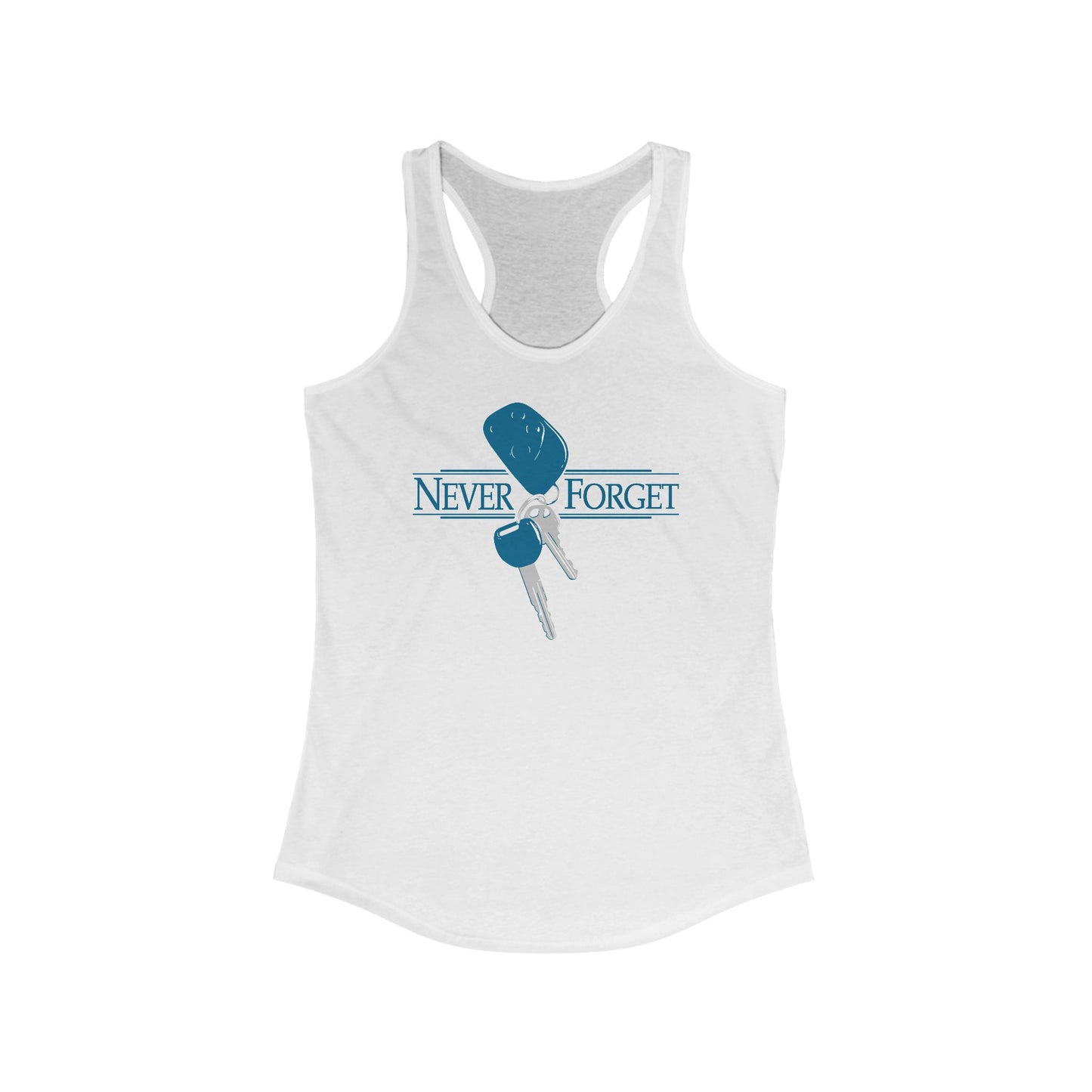 Never Forget (Keys) - Women’s Racerback Tank